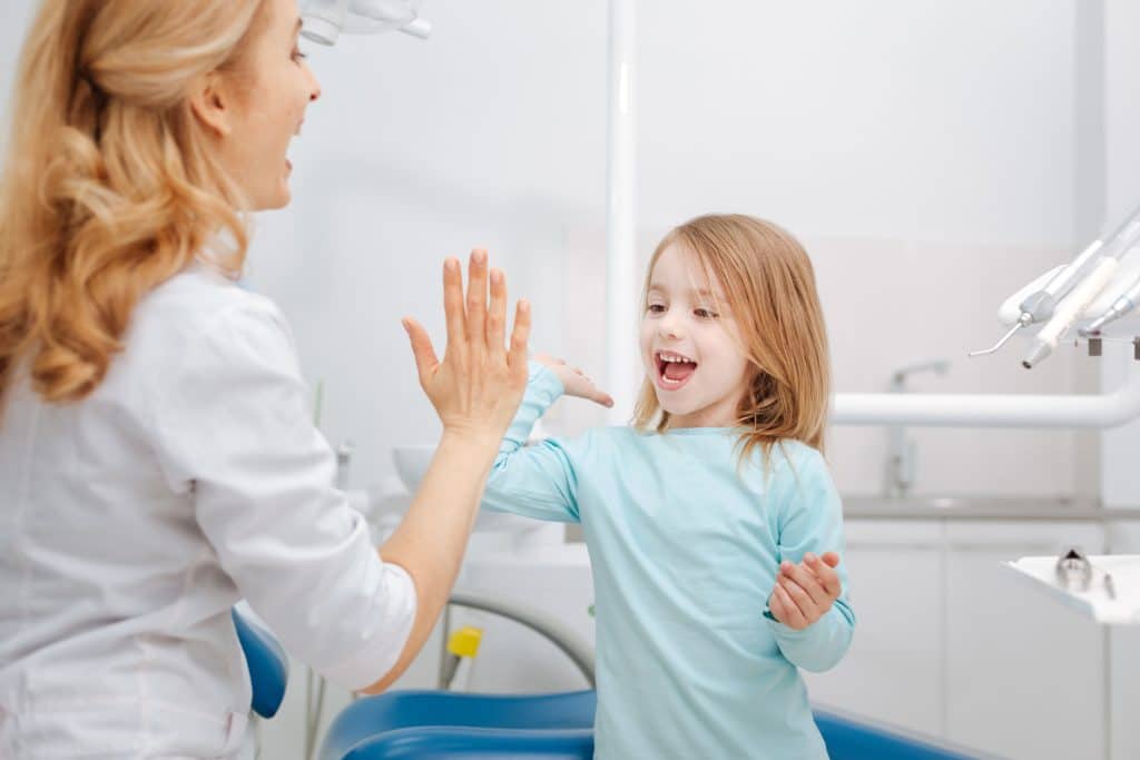 Child at Pediatric Dentist in Austin, TX